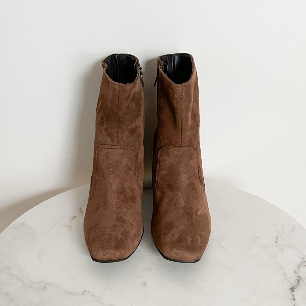 NEW Paul Green Nepal Bootie Nougat Brown Suede Size 7.5 US 5 UK - Picture 3 of 9